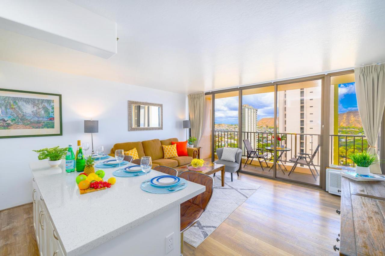 Beautiful Ocean And Diamond Head Views With Parking Daire Honolulu Dış mekan fotoğraf