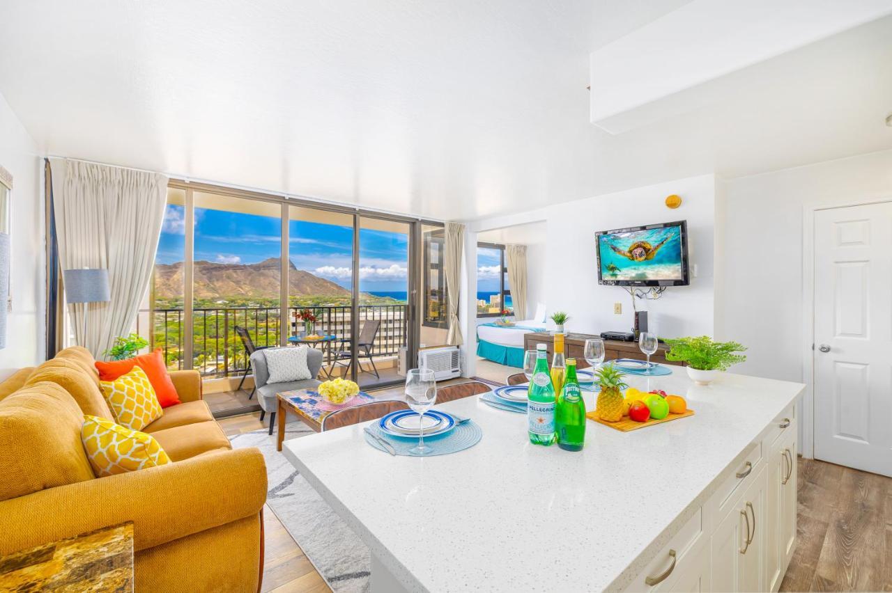 Beautiful Ocean And Diamond Head Views With Parking Daire Honolulu Dış mekan fotoğraf