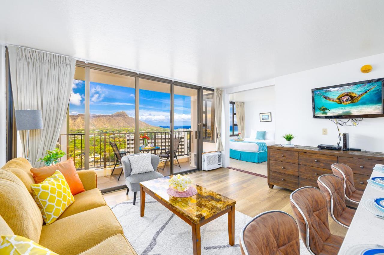 Beautiful Ocean And Diamond Head Views With Parking Daire Honolulu Dış mekan fotoğraf